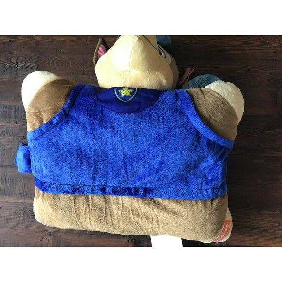 NEW Pillow Pet Paw Patrol Dog "Chase" 16" Blue - Picture 5 of 12